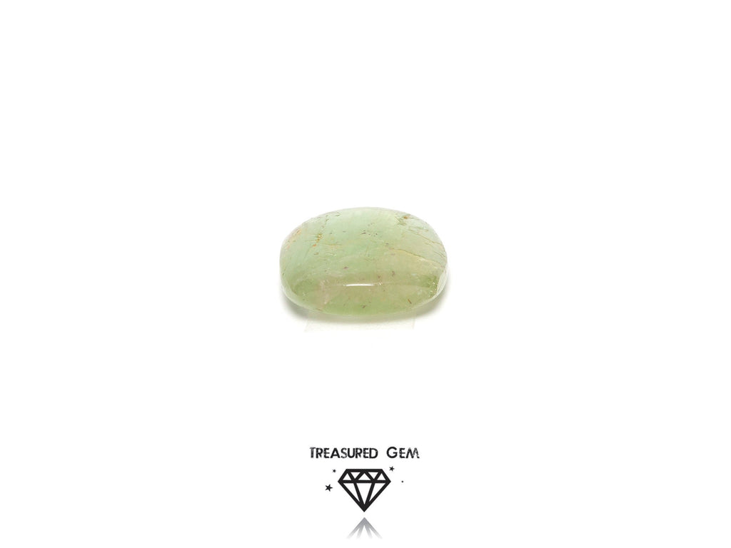 Loose Tourmaline Cabochon Solitaire Sap Green Colours Freeform Shape