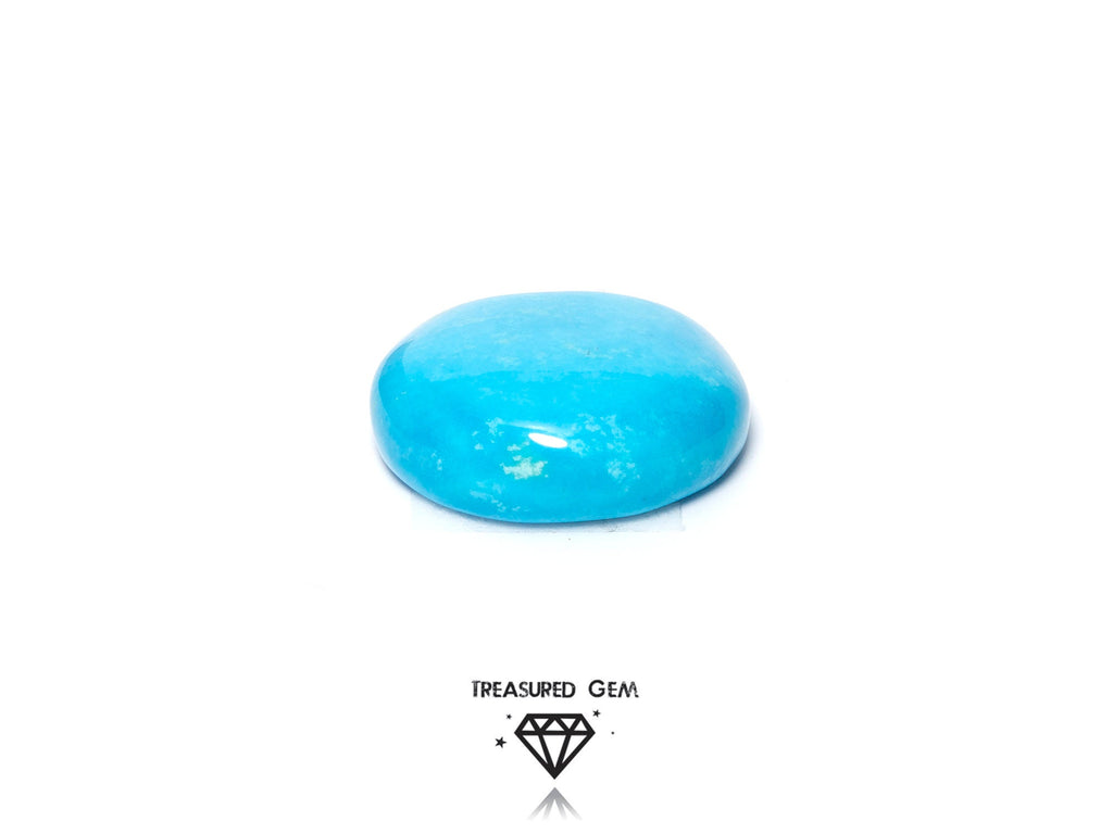 Loose Turquoise Cabochon Fresh Blue Colours Freeform Shape